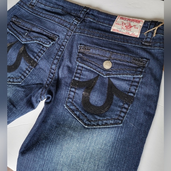Ladies True Religion denim jeans - Picture 4 of 5